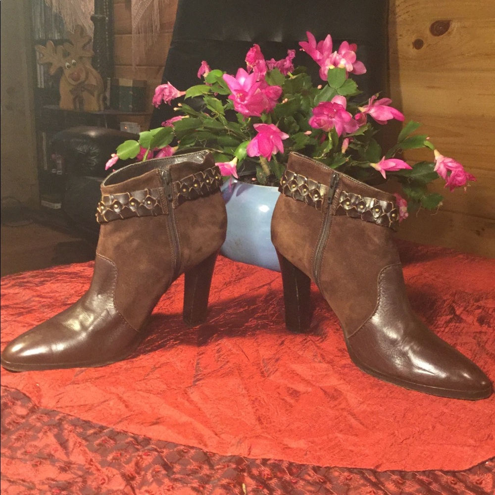 DVF Diane von Furstenberg Italian Ankle Boots